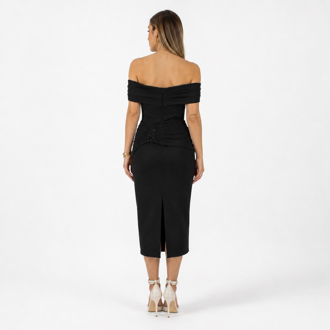 Tubino nero - Elizabeth Moda - immagine 3