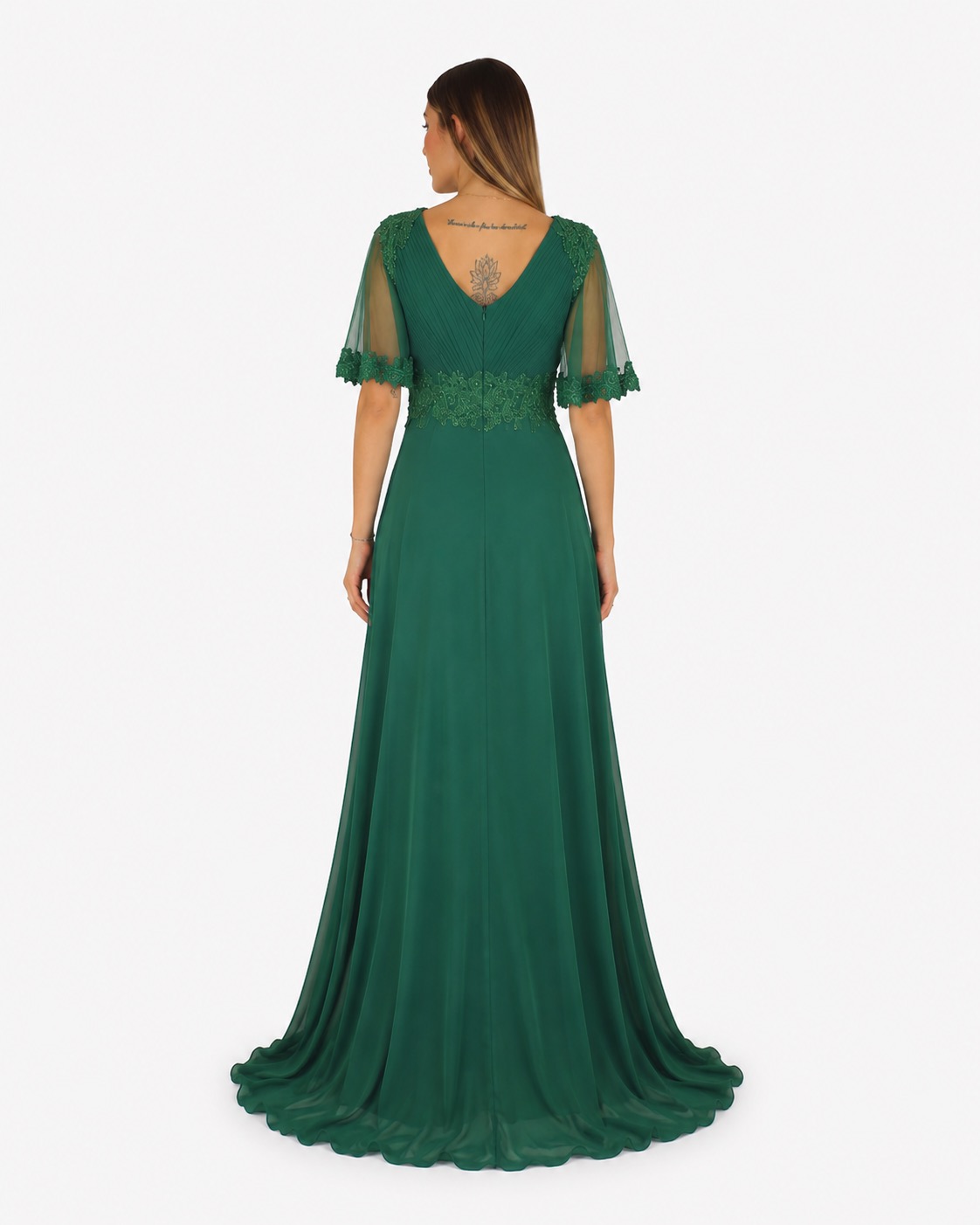 Abito verde - Elizabeth Moda - immagine 3