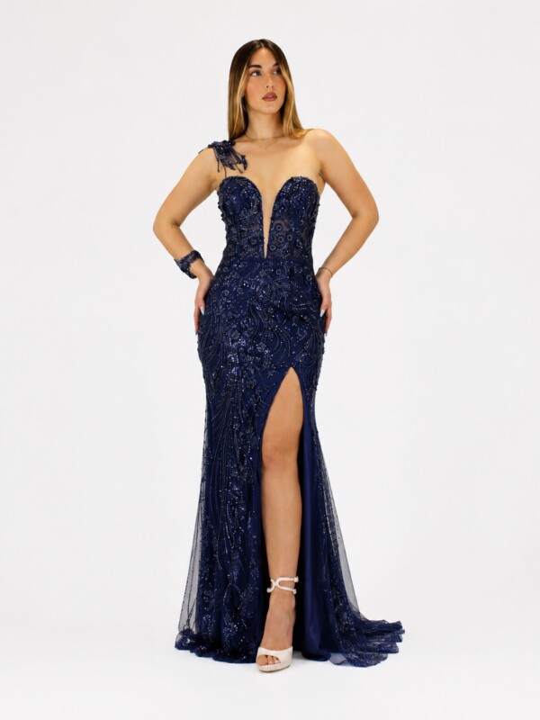 Abito blu notte  - Elizabeth Moda