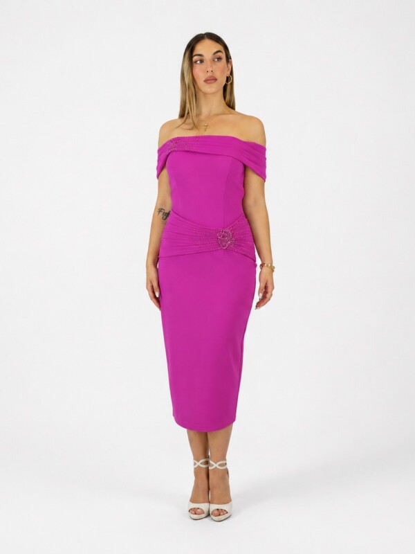 Tubino fucsia  - Elizabeth Moda