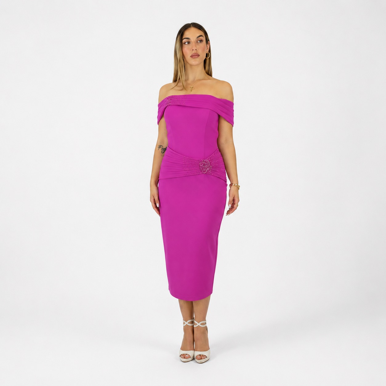 Tubino fucsia - Elizabeth Moda