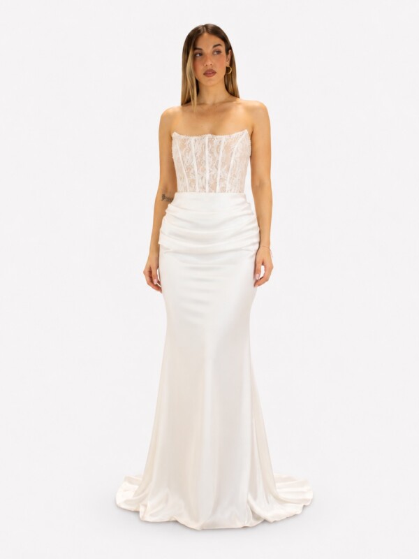 Abito bianco - Elizabeth Moda