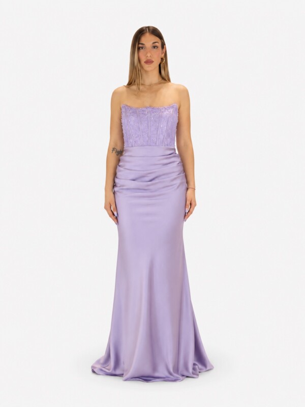 Abito glicine - Elizabeth Moda