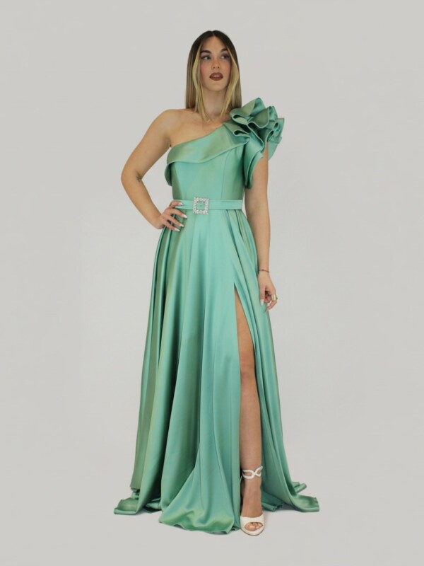 Abito verde - Sharon