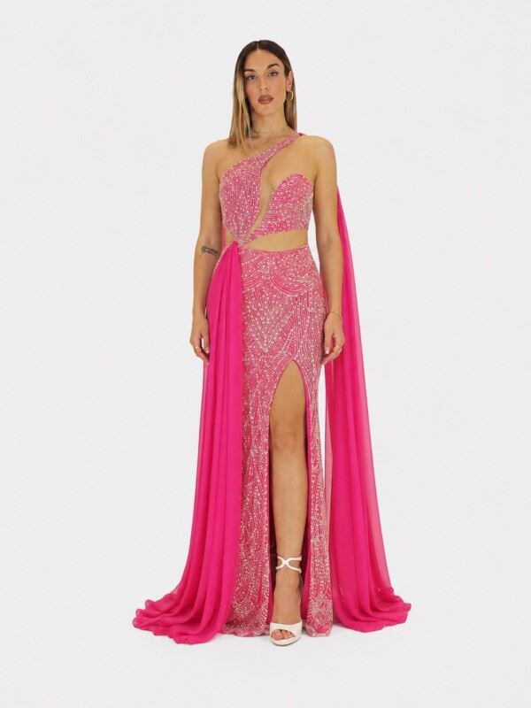 Abito fucsia - Elizabeth Moda