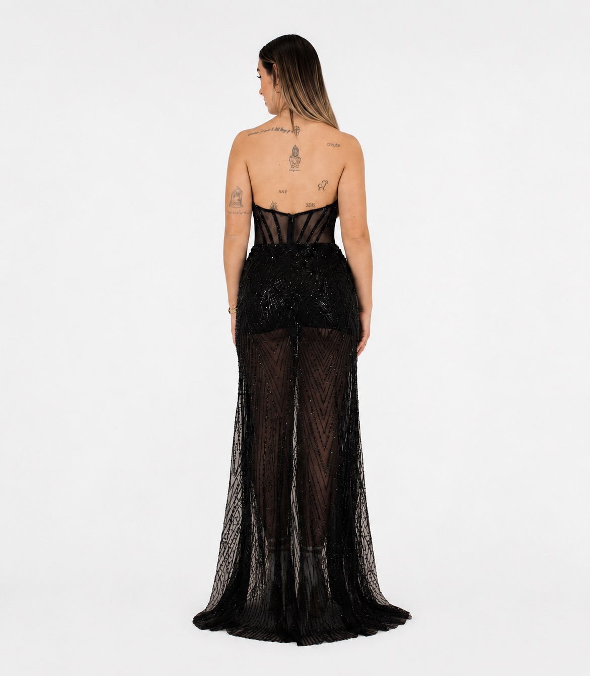 Abito nero - Elizabeth Moda - immagine 3