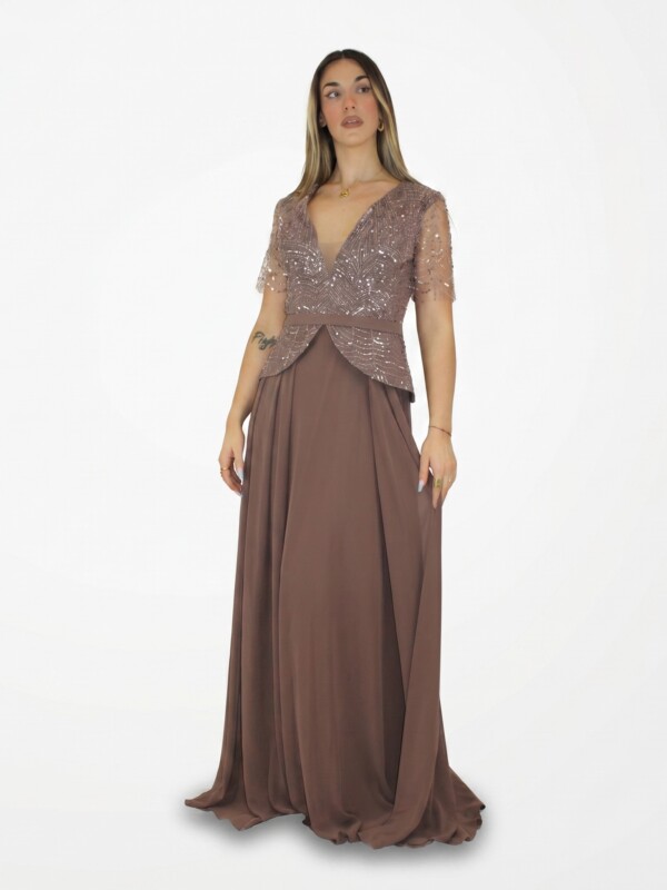 Abito bronzo  - Elizabeth Moda