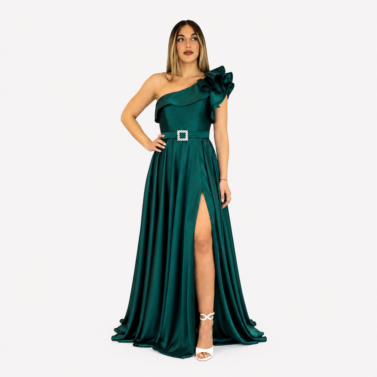 Abito verde - Sharon