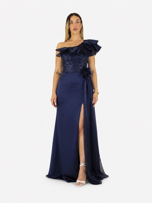 Abito blu notte  - Elizabeth Moda