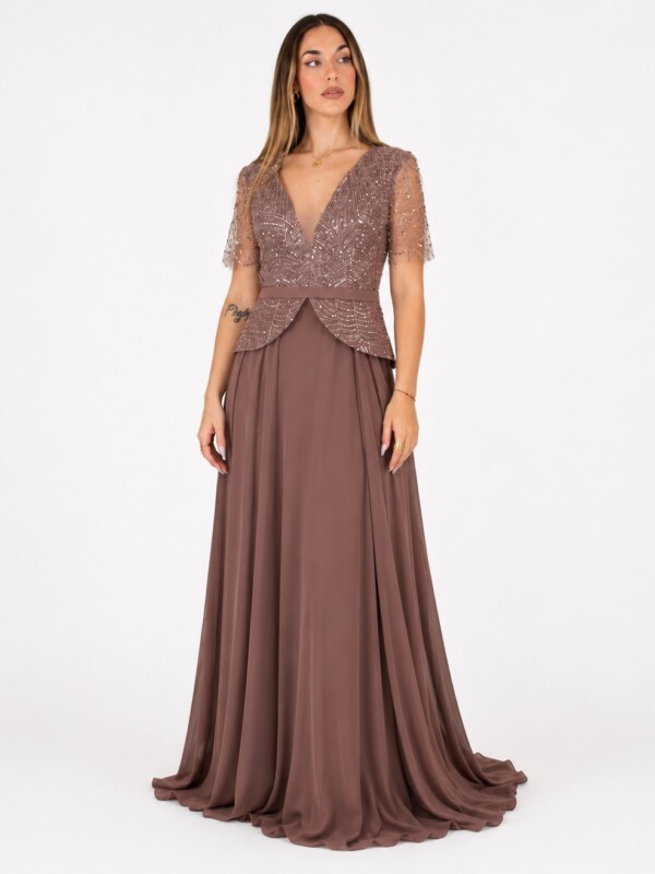 Abito bronzo  - Elizabeth Moda