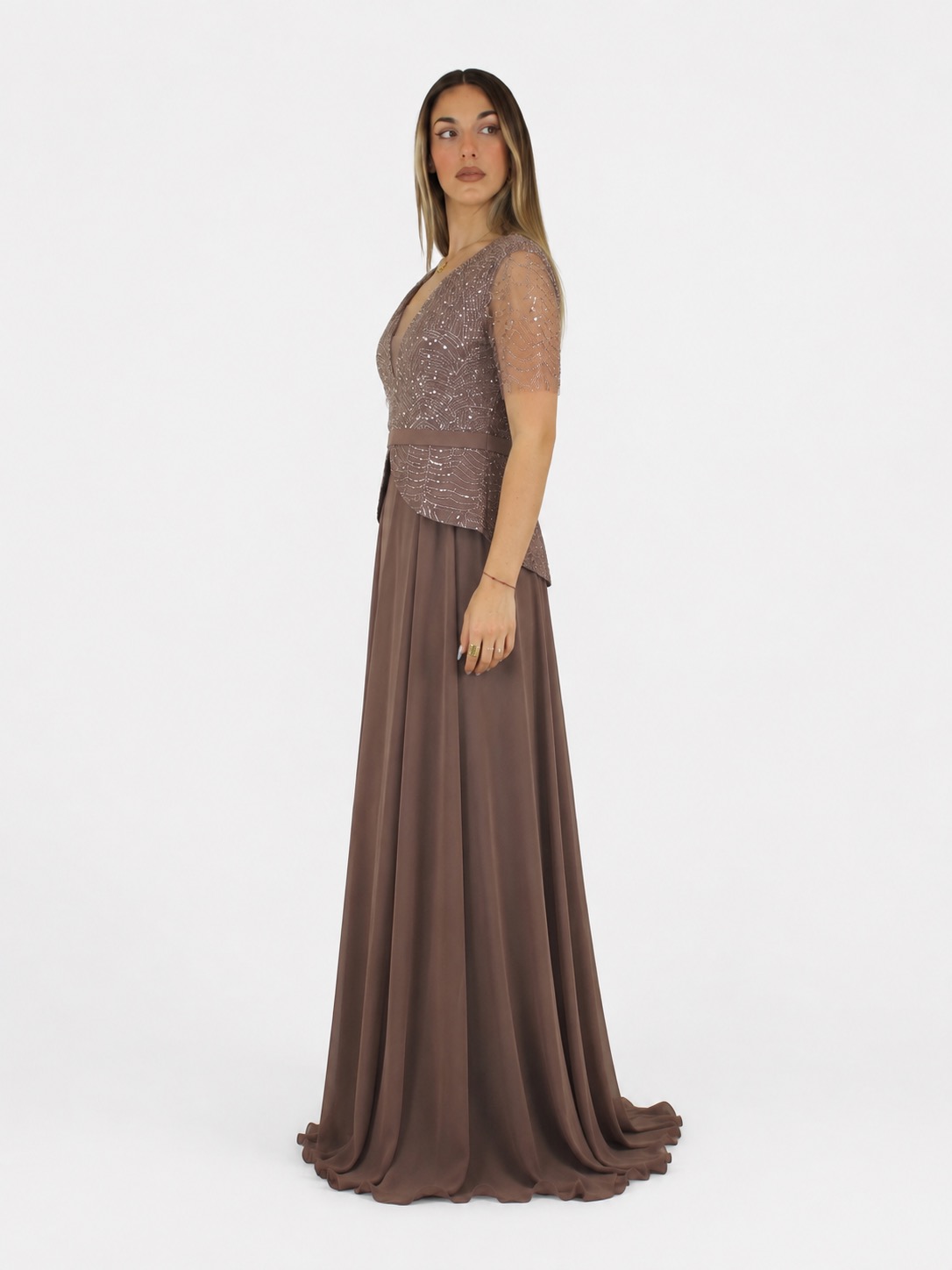 Abito bronzo - Elizabeth Moda - immagine 2