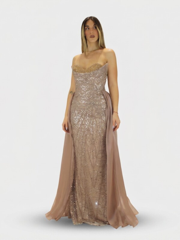 Abito oro  - Elizabeth Moda