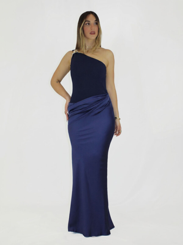 Abito blu - Elizabeth Moda