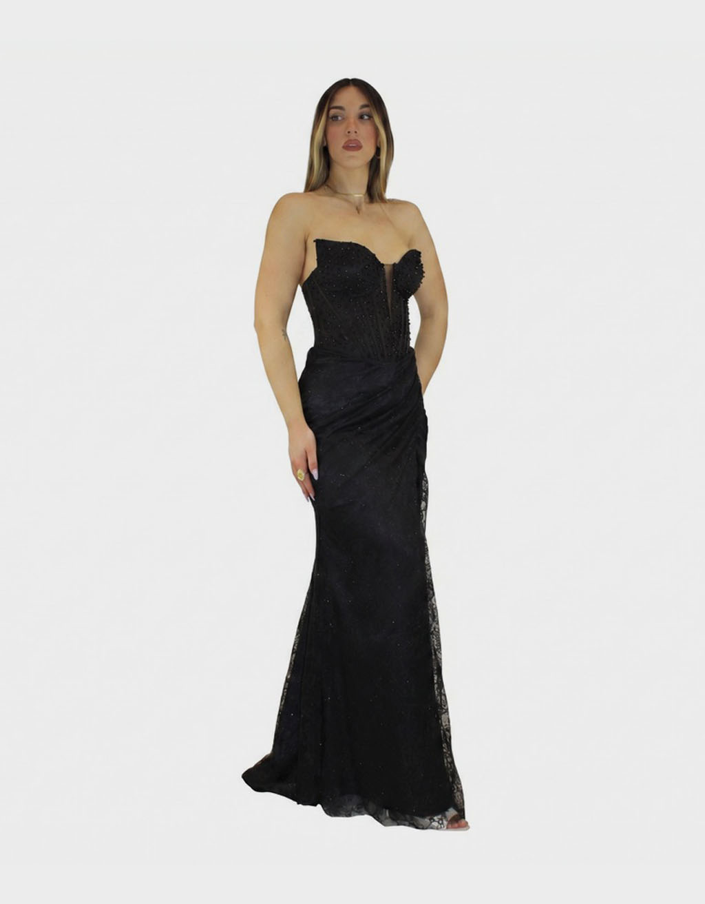 Abito nero - Elizabeth Moda - immagine 2