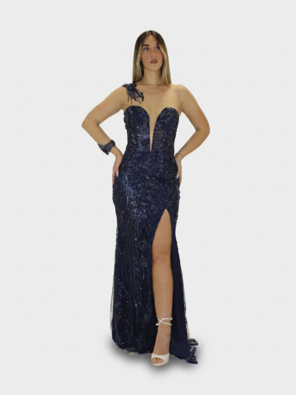 Abito blu notte  - Elizabeth Moda