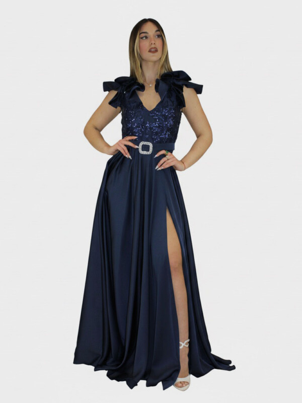 Abito blu notte - Ludovica Hassler