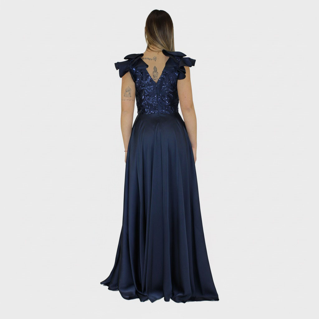 Abito blu notte - Ludovica Hassler - immagine 3