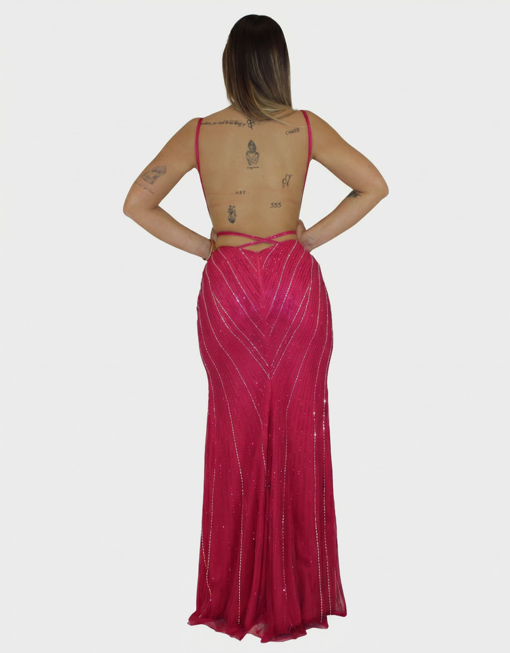 Abito fucsia - Elizabeth Moda - immagine 3