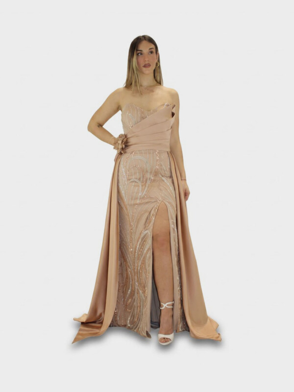 Abito oro  - Elizabeth Moda