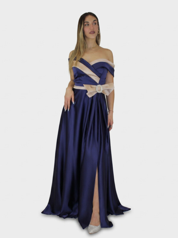 Abito blu  - Elizabeth Moda