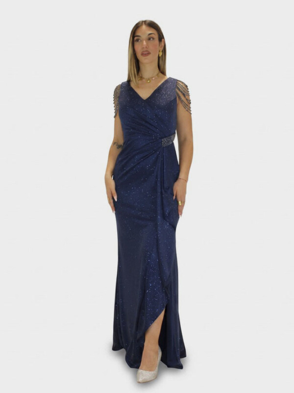 Abito blu notte - Elizabeth Moda