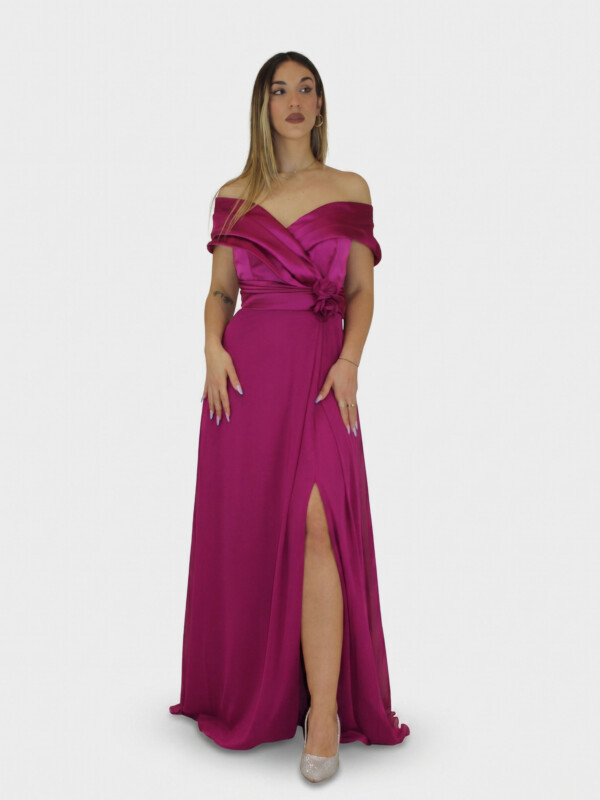 Abito fucsia  - Elizabeth Moda