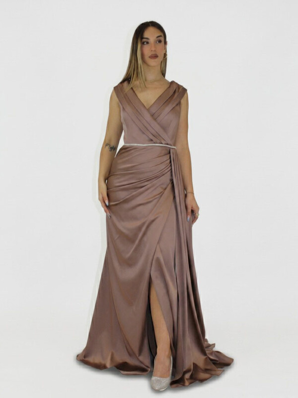 Abito bronzo  - Elizabeth Moda