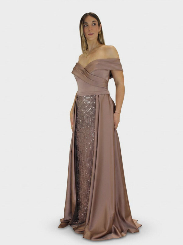 Abito bronzo  - Elizabeth Moda