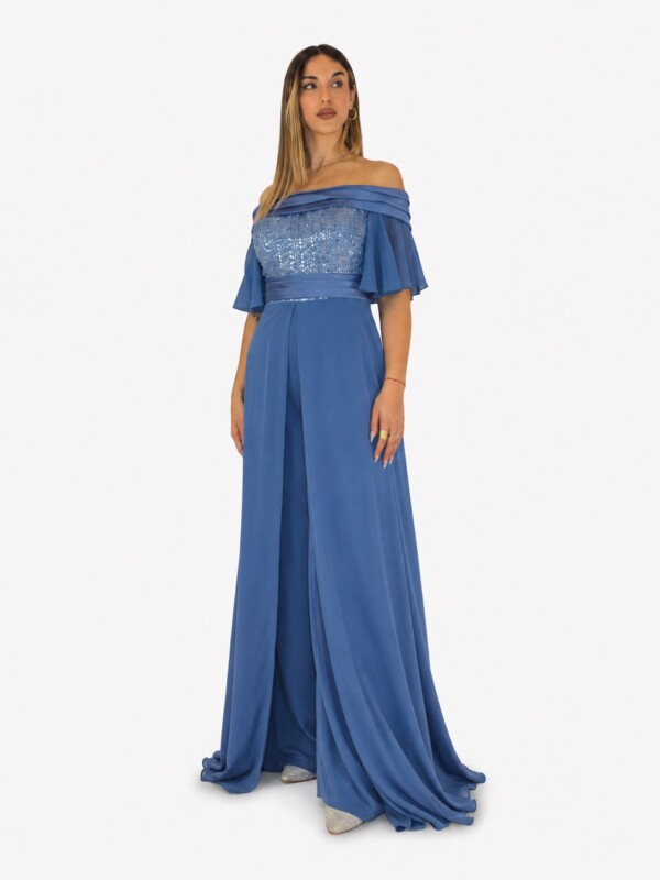 Tuta indaco  - Elizabeth Moda