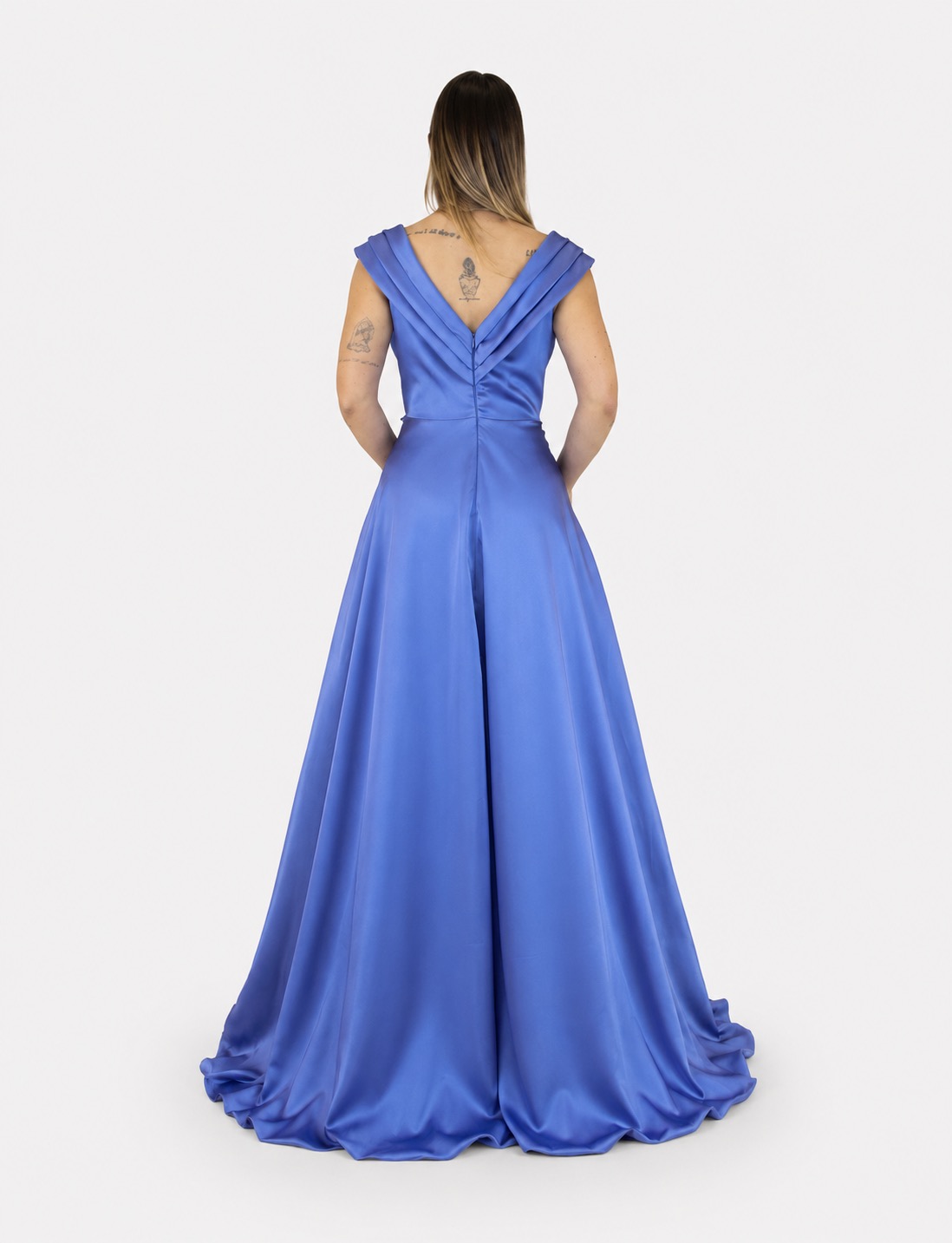 Abito indaco - Elizabeth Moda - immagine 3