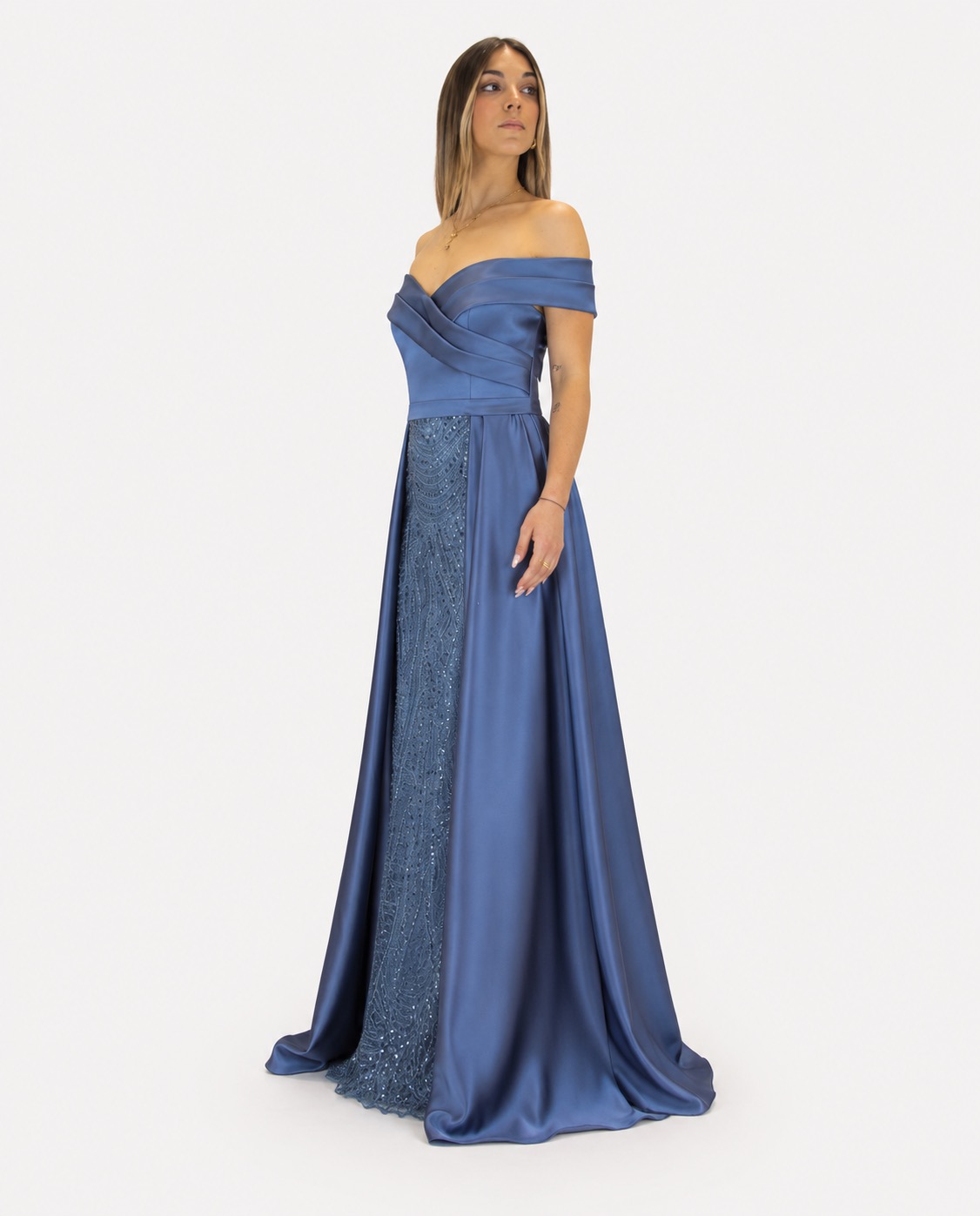 Abito indaco - Elizabeth Moda - immagine 2