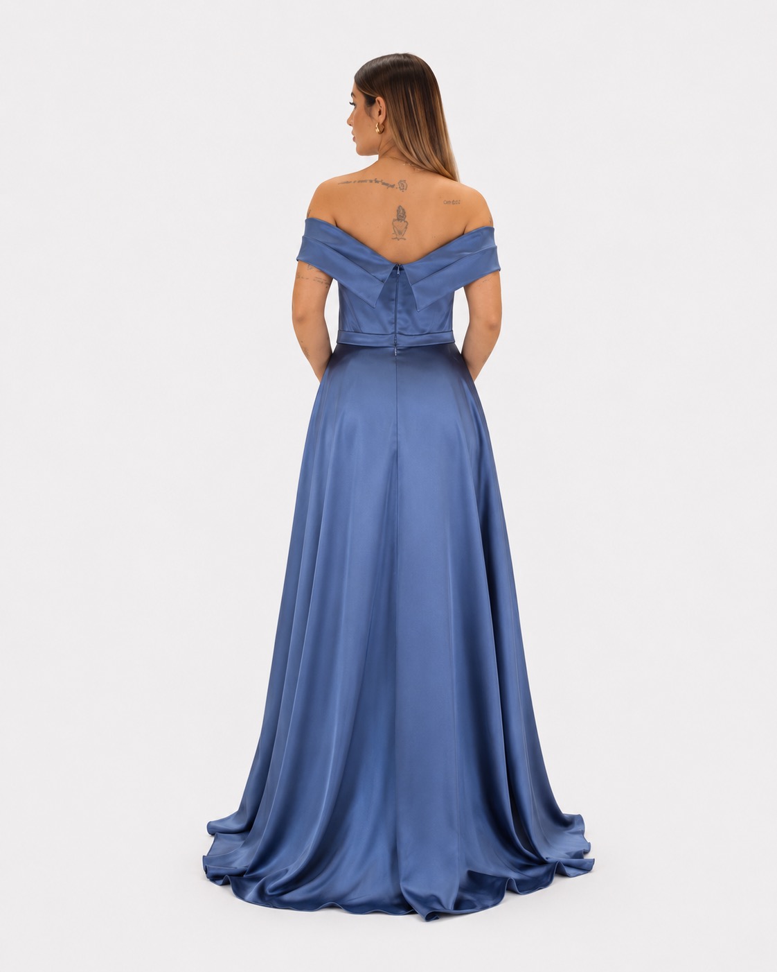 Abito indaco - Elizabeth Moda - immagine 3