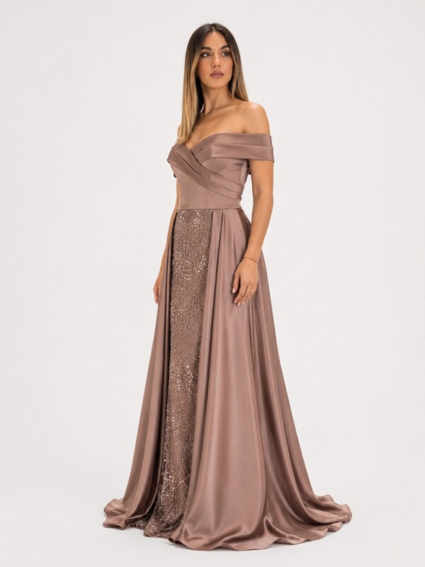 Abito bronzo  - Elizabeth Moda