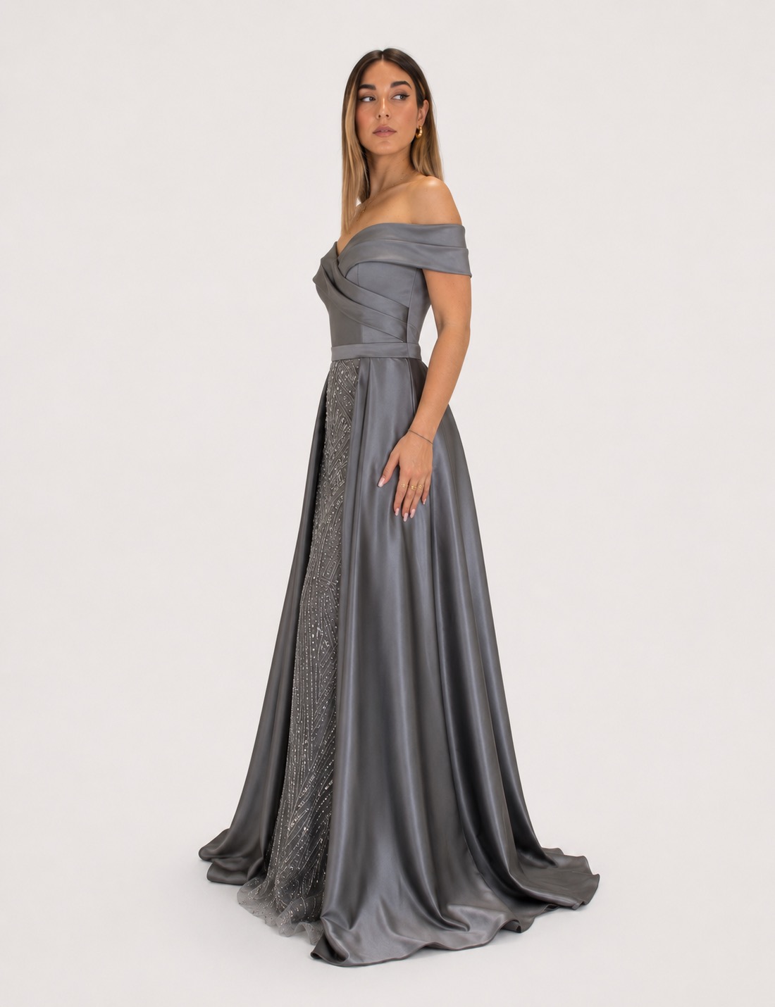 Abito argento - Elizabeth Moda - immagine 2