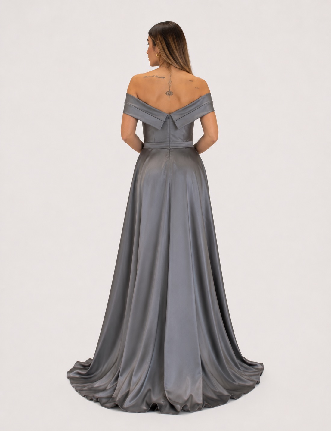 Abito argento - Elizabeth Moda - immagine 3