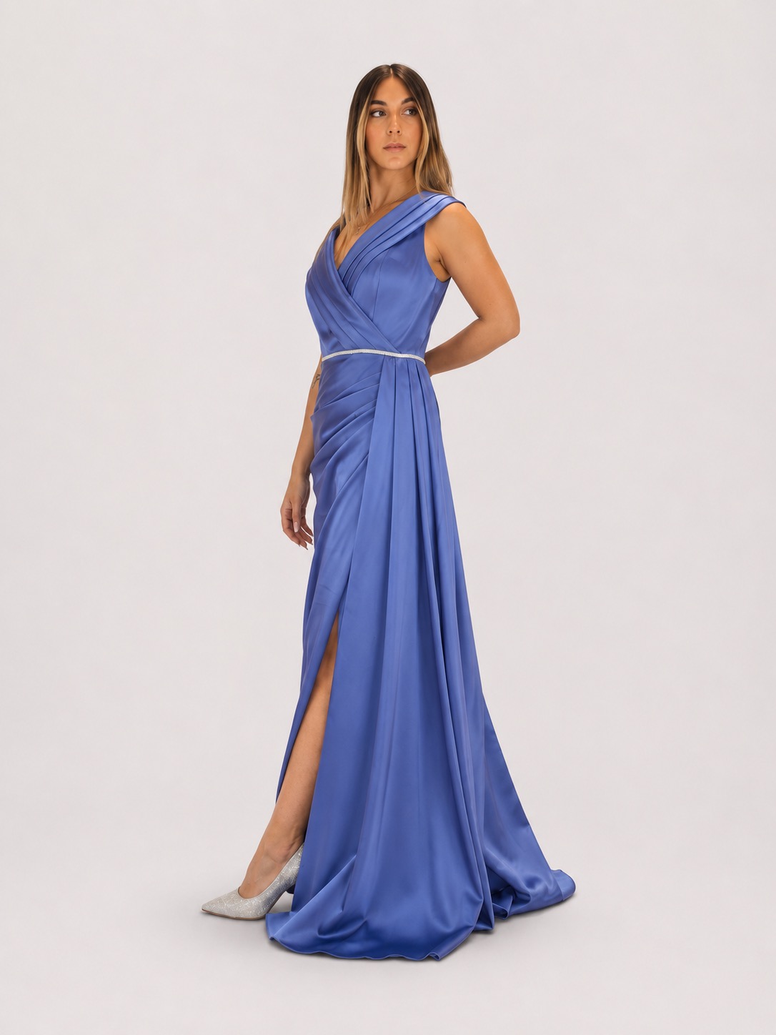 Abito indaco - Elizabeth Moda - immagine 2
