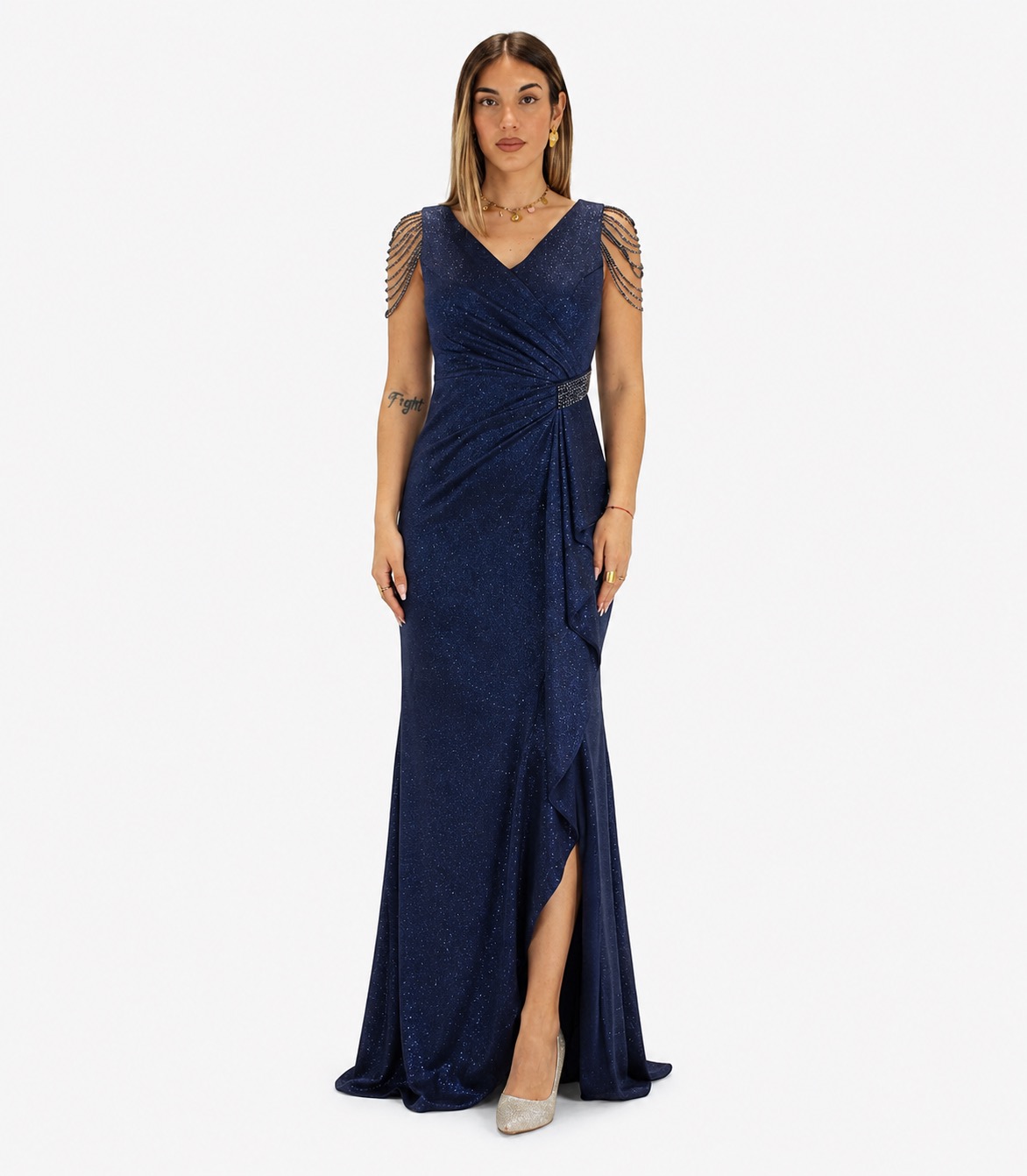 Abito blu notte - Elizabeth Moda