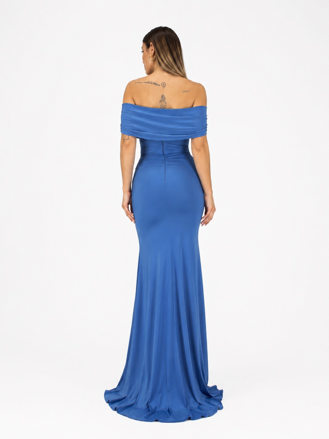 Abito azzurro - Elizabeth Moda - immagine 3