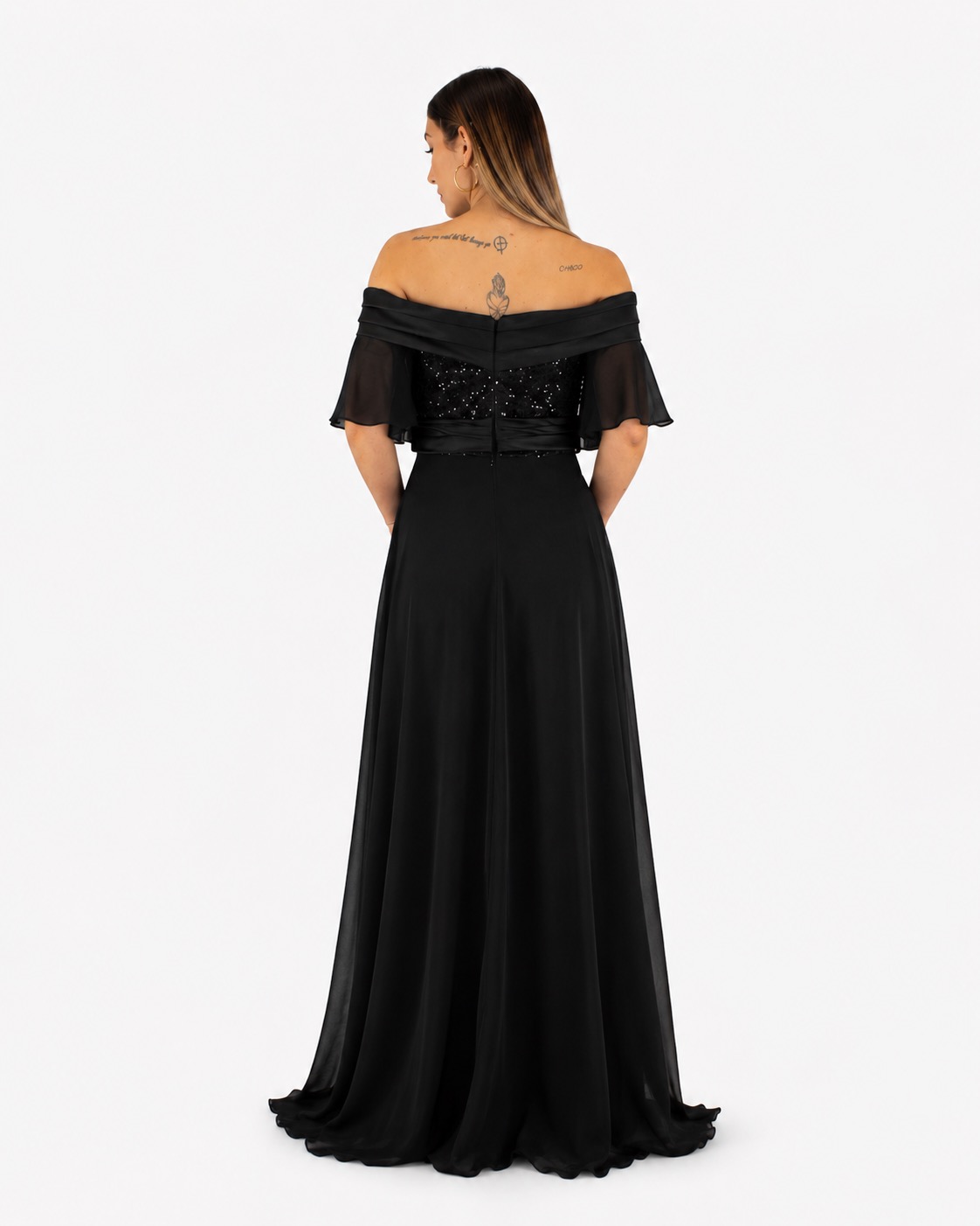 Tuta nera - Elizabeth Moda - immagine 3
