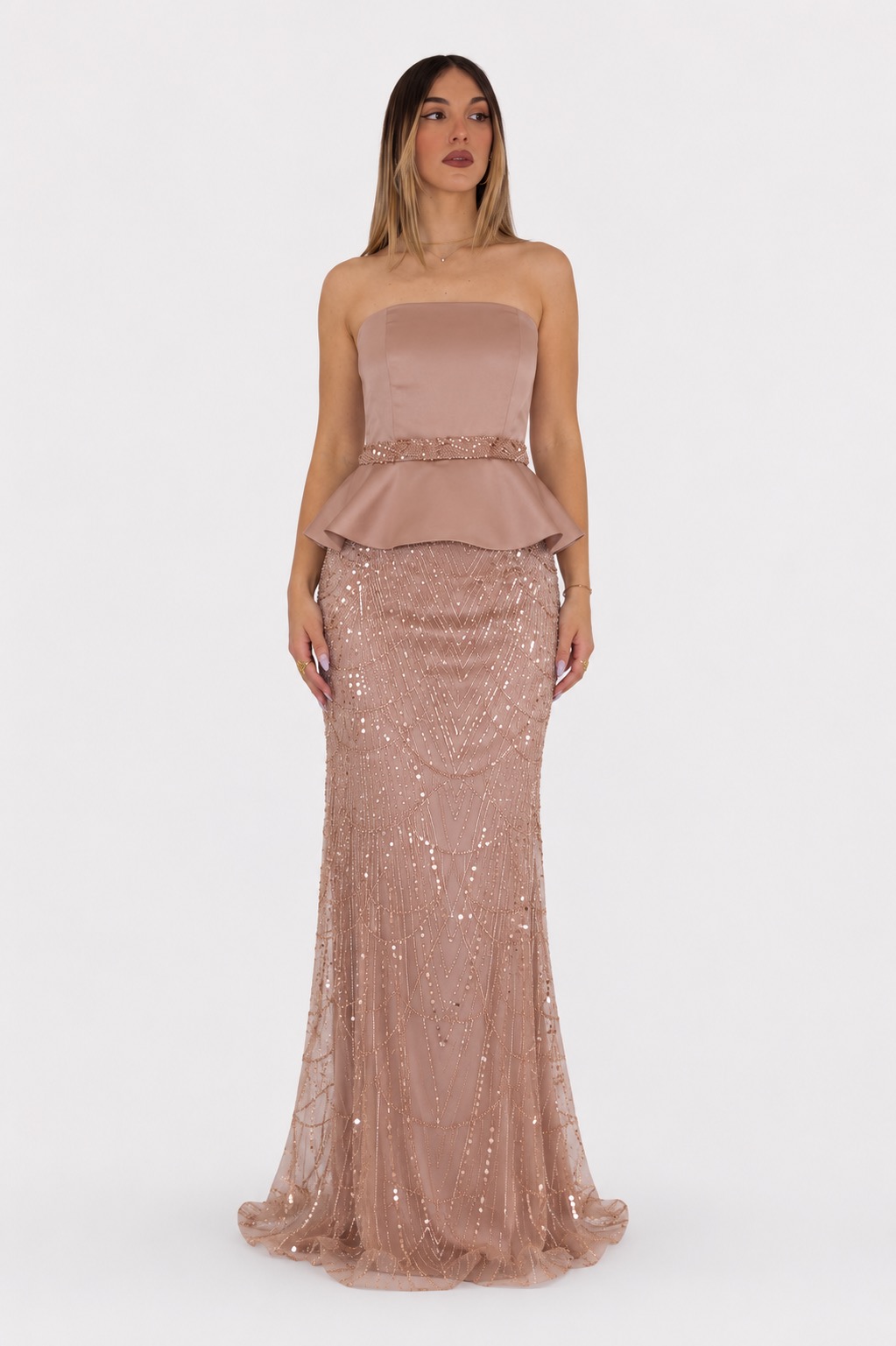 Abito bronzo - Elizabeth Moda