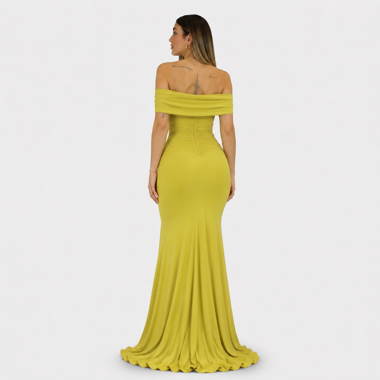 Abito verde lime - Elizabeth Moda - immagine 3