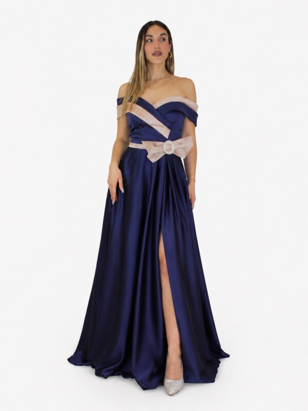 Abito blu  - Elizabeth Moda
