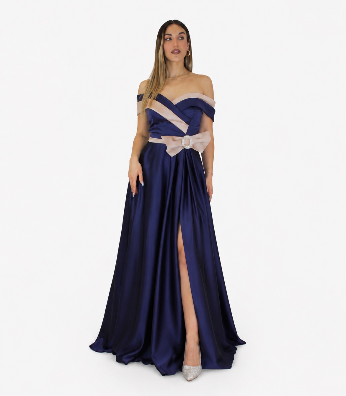 Abito blu - Elizabeth Moda