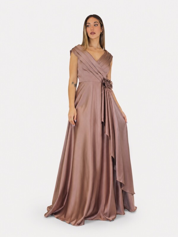 Abito bronzo  - Elizabeth Moda