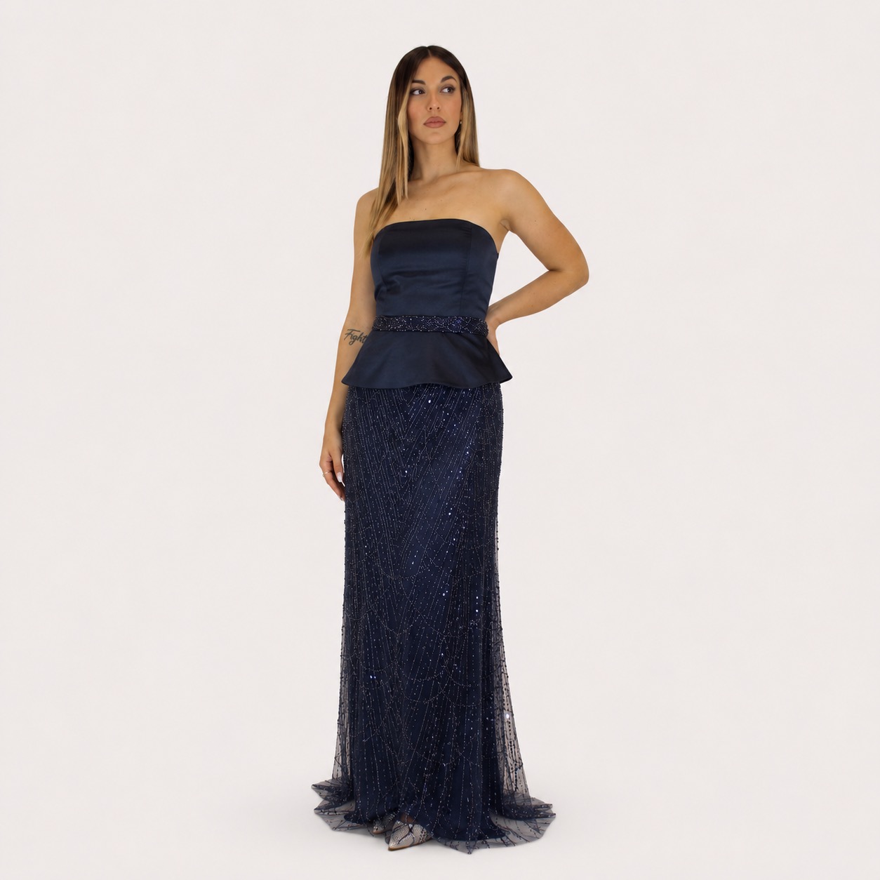 Abito blu notte - Elizabeth Moda