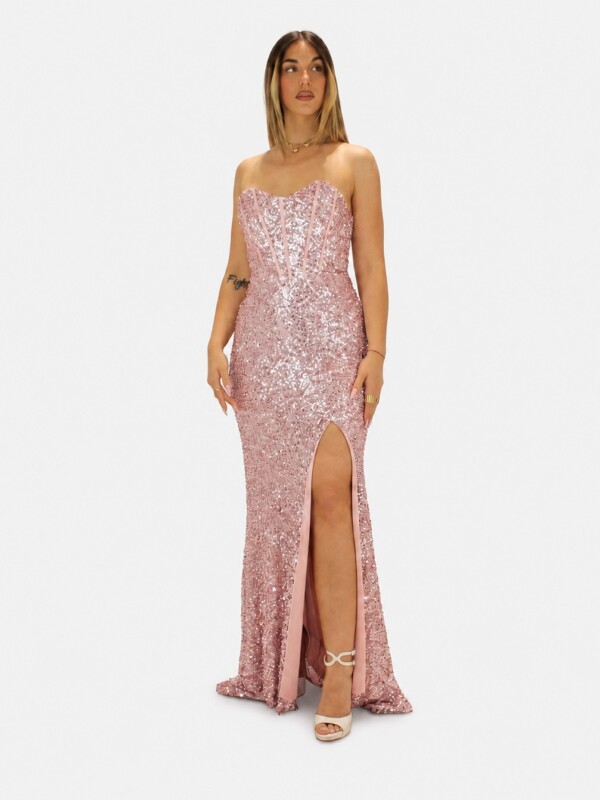 Abito rosa - Elizabeth Moda