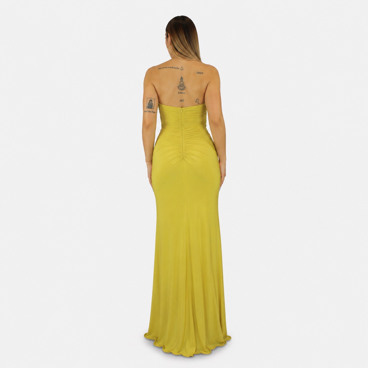 Abito verde lime - Elizabeth Moda - immagine 3