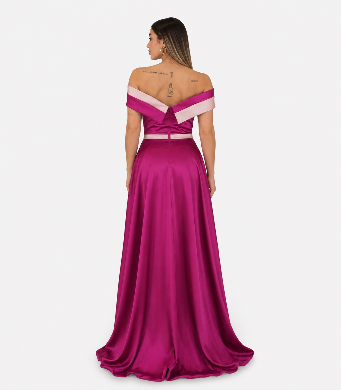 Abito fucsia - Elizabeth Moda - immagine 3