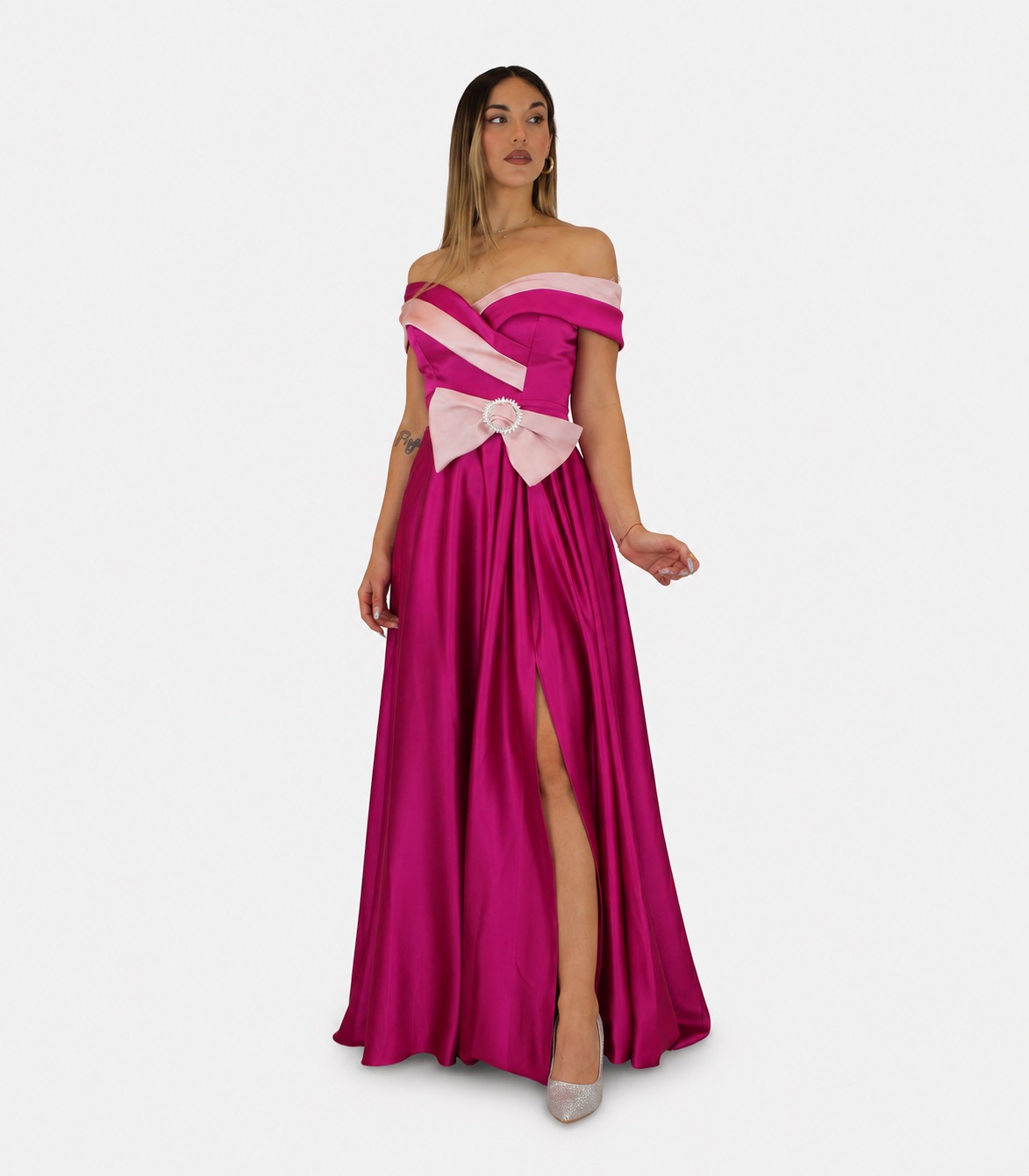Abito fucsia - Elizabeth Moda