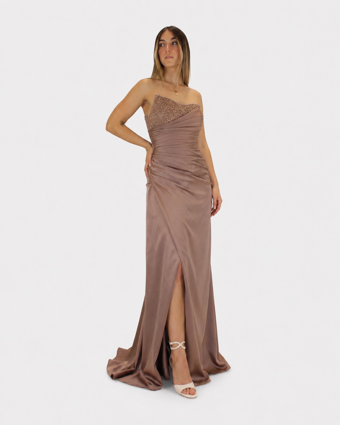 Abito bronzo - Elizabeth Moda - immagine 2